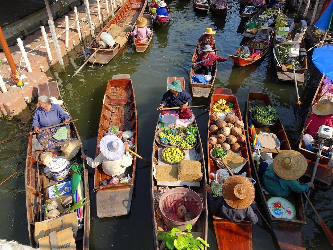 best floating markets in Bangkok