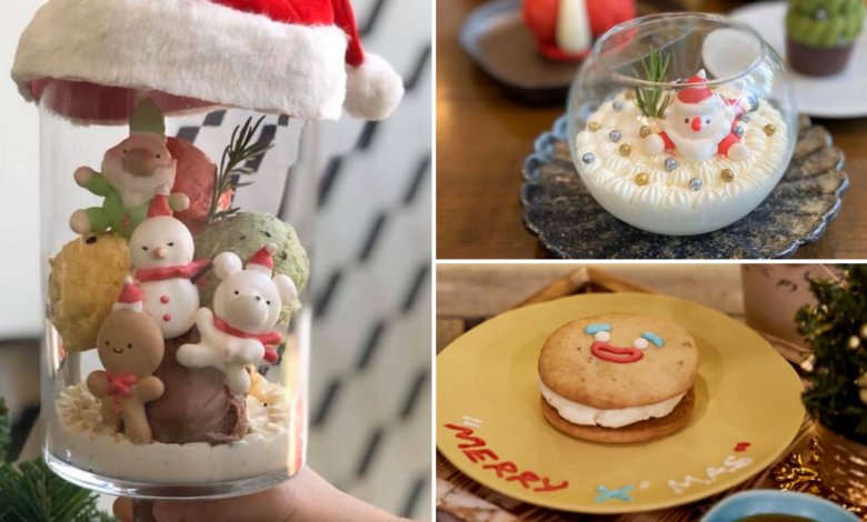 Photo of This Cafe Creates Extraordinary Christmas Desserts Including Santa In Snow Globes (Bangkok)