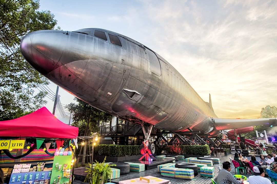 Chang Chui Plane Night Market Bangkok