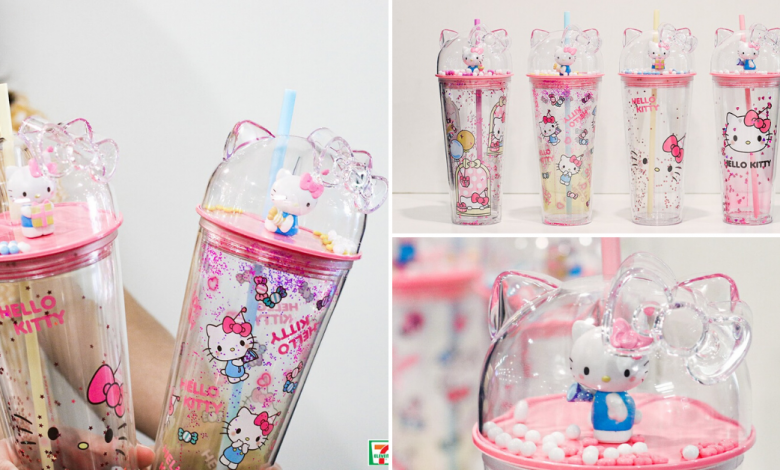 Glass 2019 7-Eleven Thailand NEW release! Hello Kitty Party Set Food Box