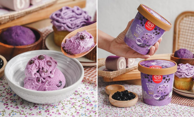 Photo of Wall’s Rolls Out Purple Potato & Bubble Pearls Ice Cream Makes Sunny Days Cooler