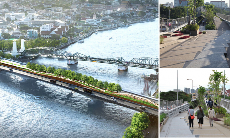 Photo of Thailand’s Very First Sky Park Bridging Chao Phraya River Sets To Open By End June