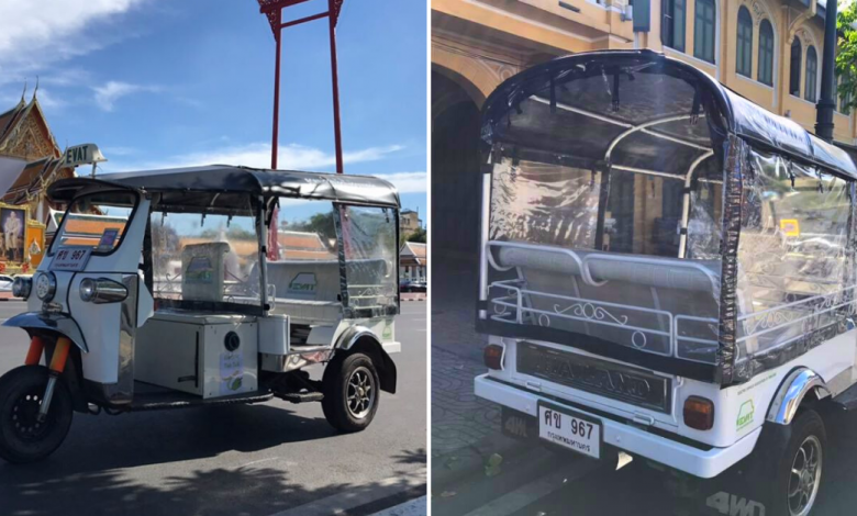 Photo of Thailand To Have Electric Tuk Tuks With Plastic Partitions For The New Normal Era