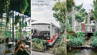 Photo of This Garden-Themed Cafe Has A Beautiful Glasshouse, Bean Bag Room And A Train