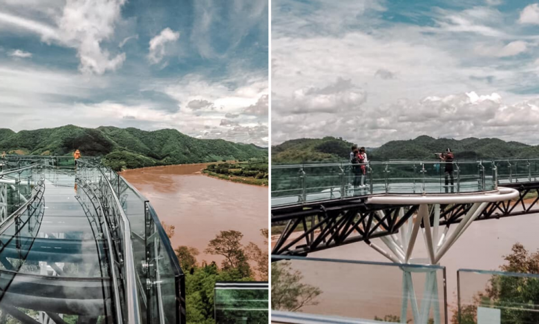 Photo of New Glass Skywalk At Thailand Allows Visitors To Enjoy Aerial View Of Mekong River
