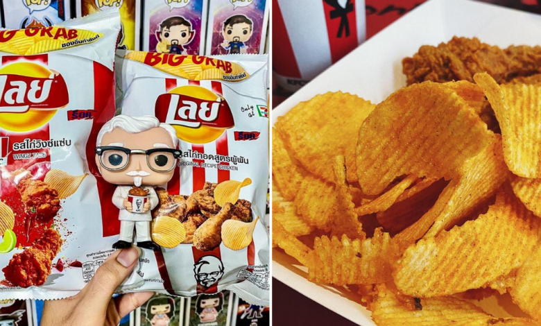 Photo of We Found Lay’s New KFC Flavored Potato Chips Only at 7-11 Thailand