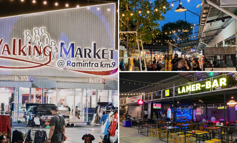 Photo of This New Night Market In Bangkok Has Neon Lights, Vintage Stalls And Thai Street Food