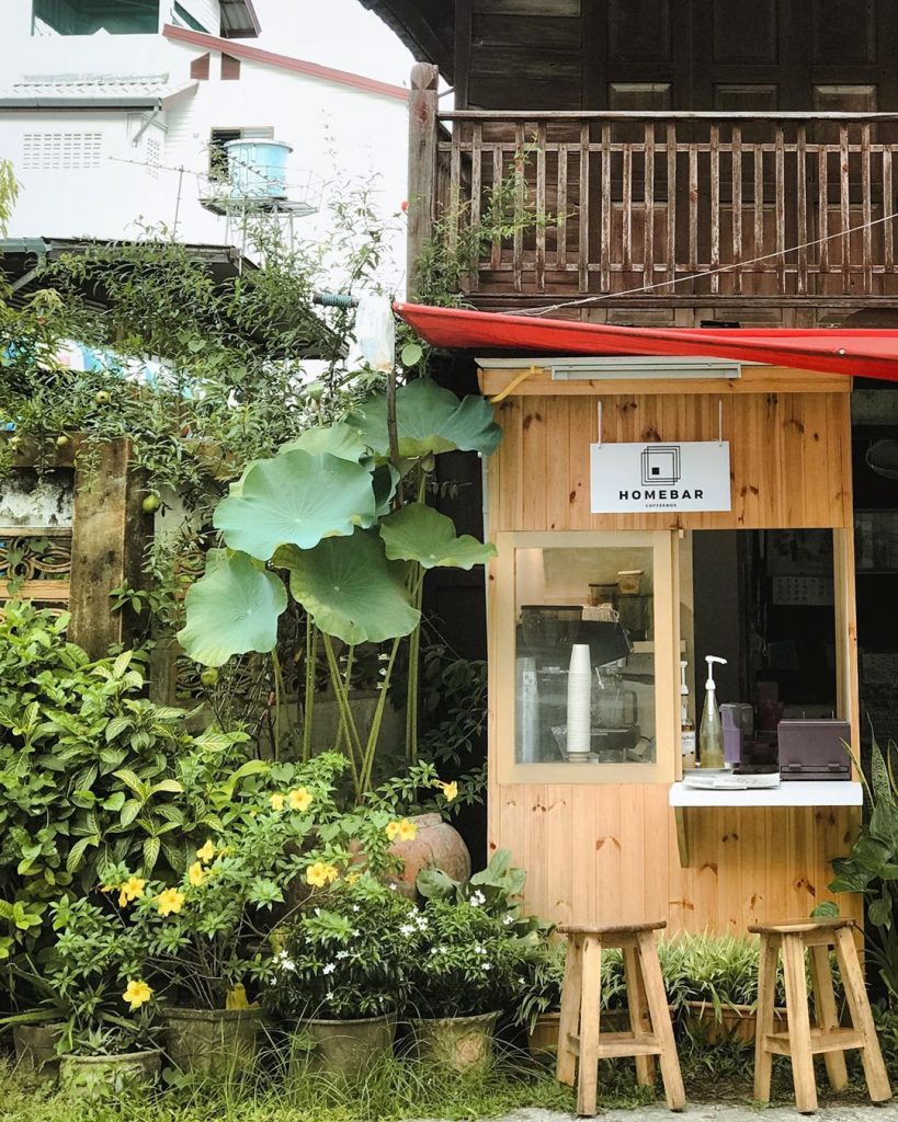 This Thai Operates A Mini Coffee Bar From His Front Yard In Chiang Mai