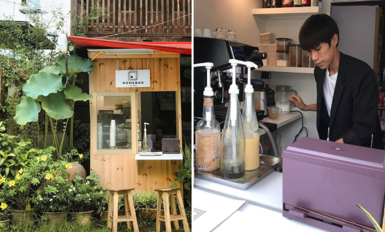 Photo of This Thai Operates A Mini Coffee Bar From His Front Yard In Chiang Mai