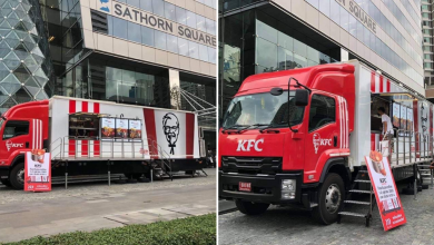 Photo of Asia’s First KFC Food Truck In Bangkok Lets You Savour Fried Chicken On The Go