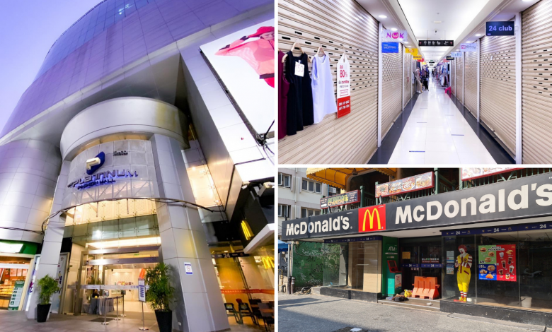 Photo of Shops Forced to Close in Platinum Fashion Mall, Quiet Streets at Khao San Road & JJ Market