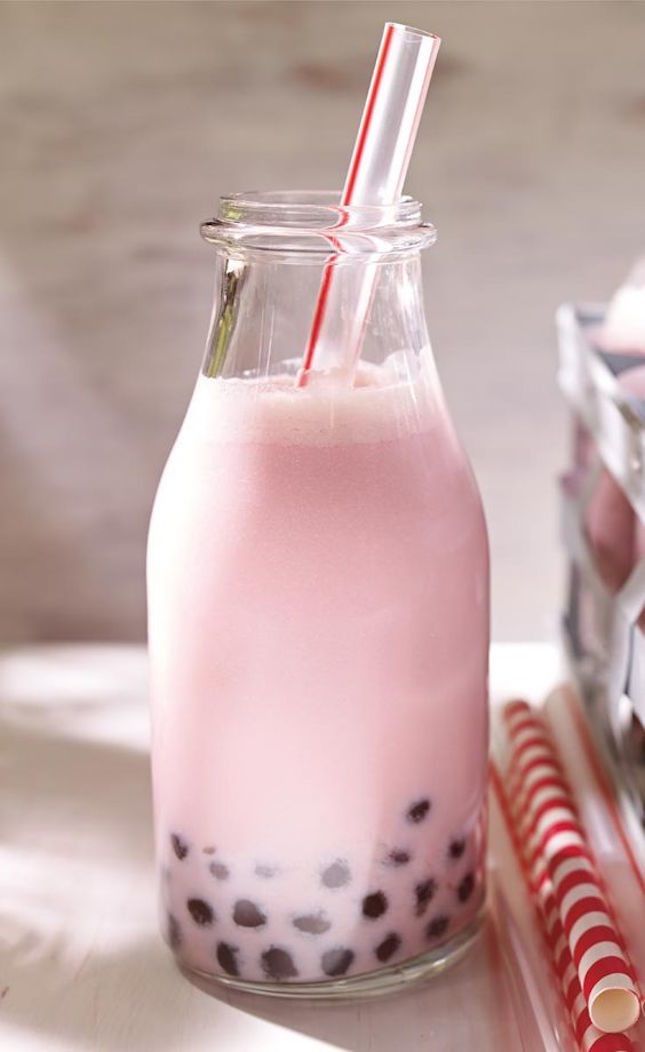 thai rose milk tea