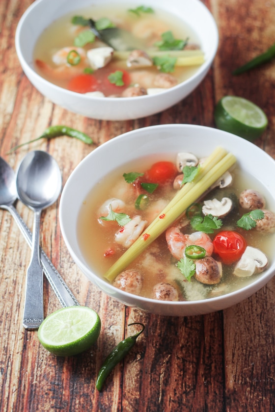 clear tom yum recipe