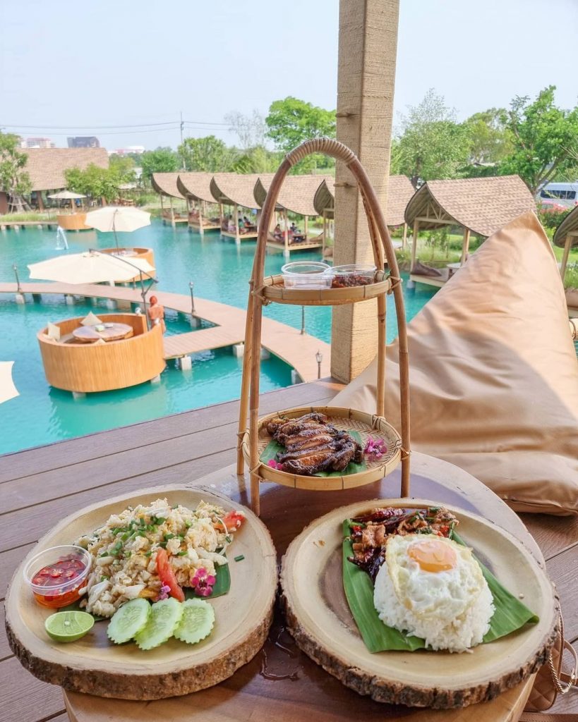 Bubble In The Forest Thailand A Floating Cafe Perched Above Pristine