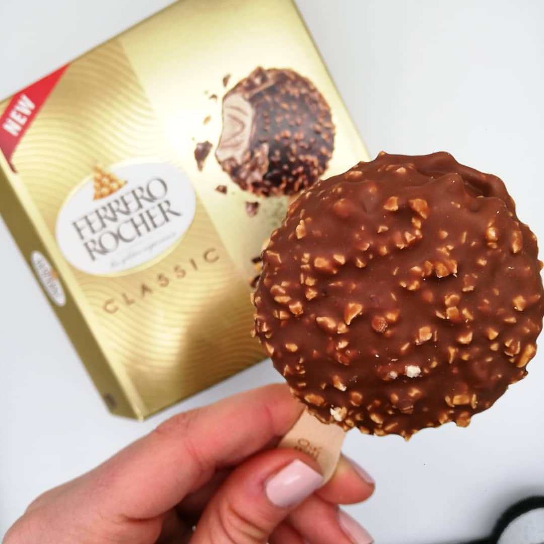 Ferrero Rocher Ice Cream