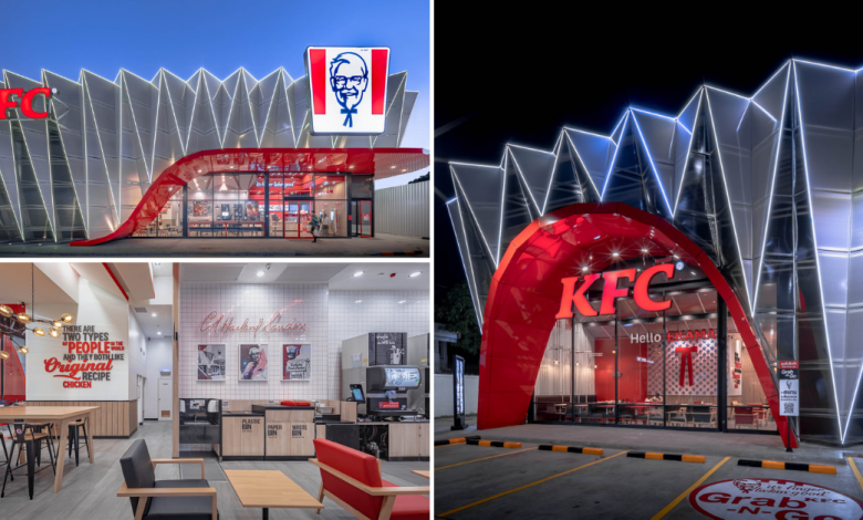 Photo of This Futuristic KFC Drive-Thru Outlet In Bangkok Is Already Making Waves On The Internet