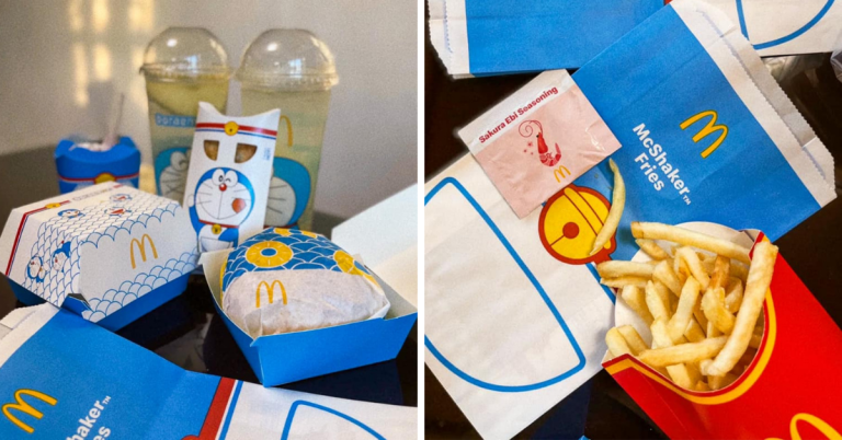 Mcdonald S X Doraemon Limited Summer Set Menu Looks So Adorable Bangkok Foodie